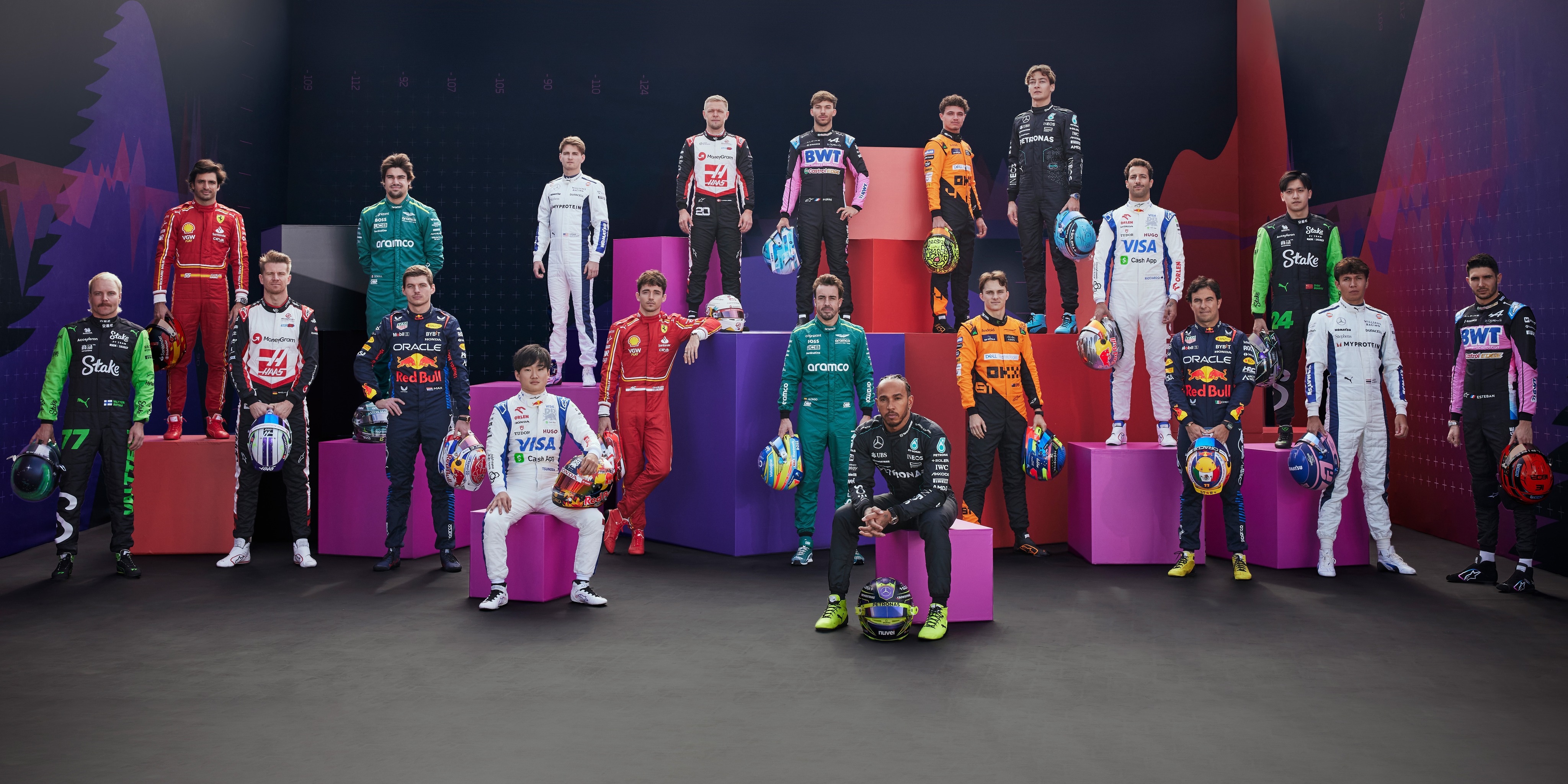 红牛车队力克雷诺车队，周冠宇状态火热